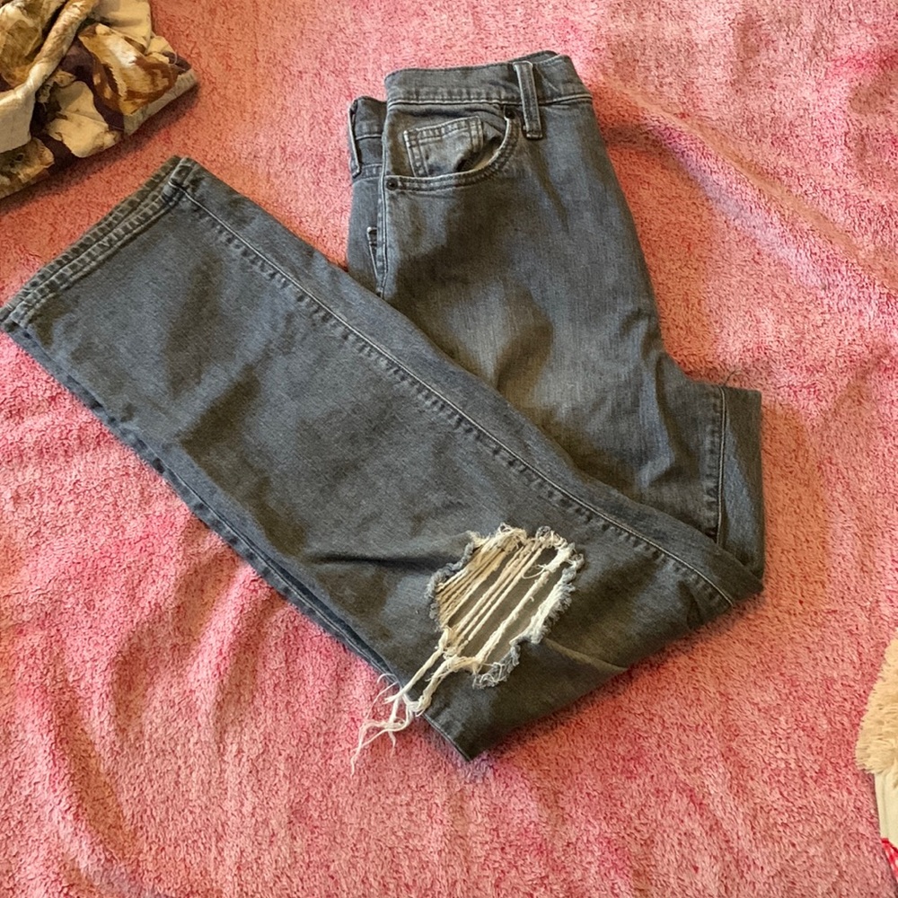 Black denim